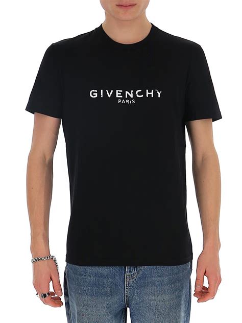 givenchy black t shirt paris mens